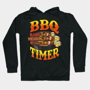 BBQ Barbecue Beer Time Funny Sayings Humor Quotes Men Dad Hoodie